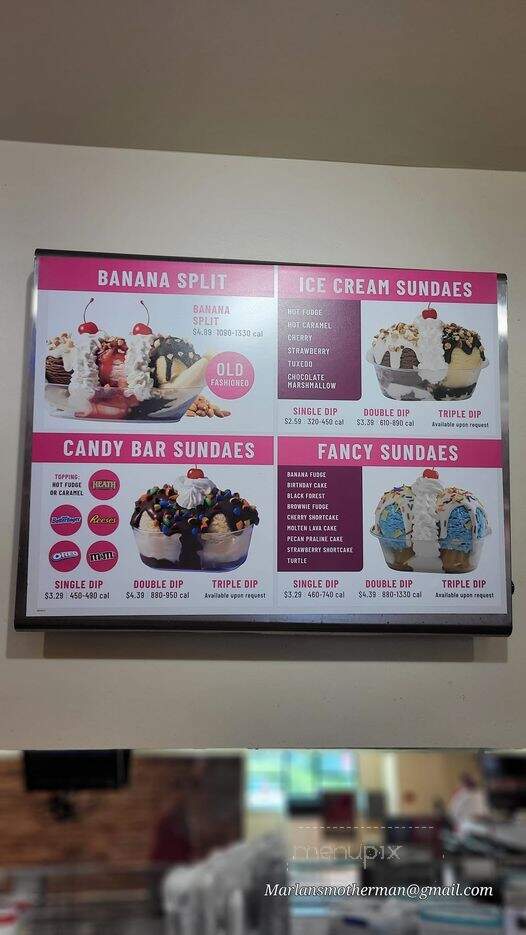 Braum's Ice Cream & Dairy - Henryetta, OK menu_pic