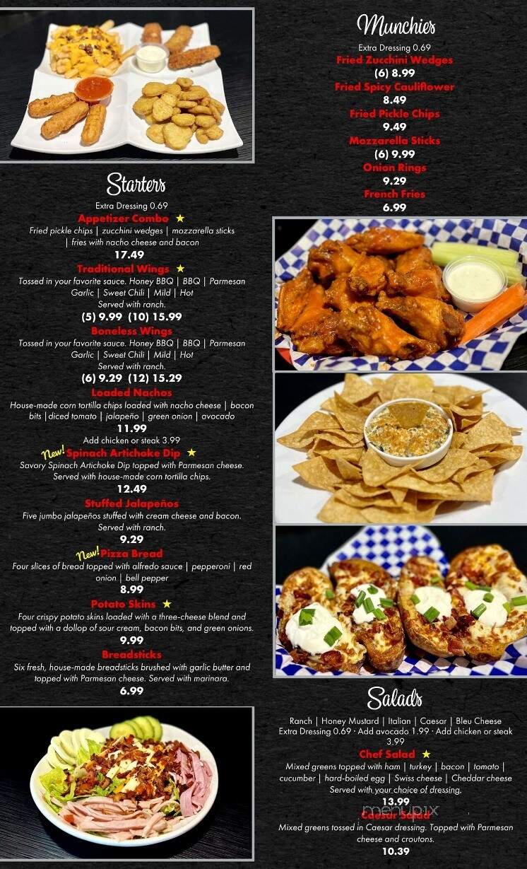 Z Fun Factory - Yuma, AZ menu_pic