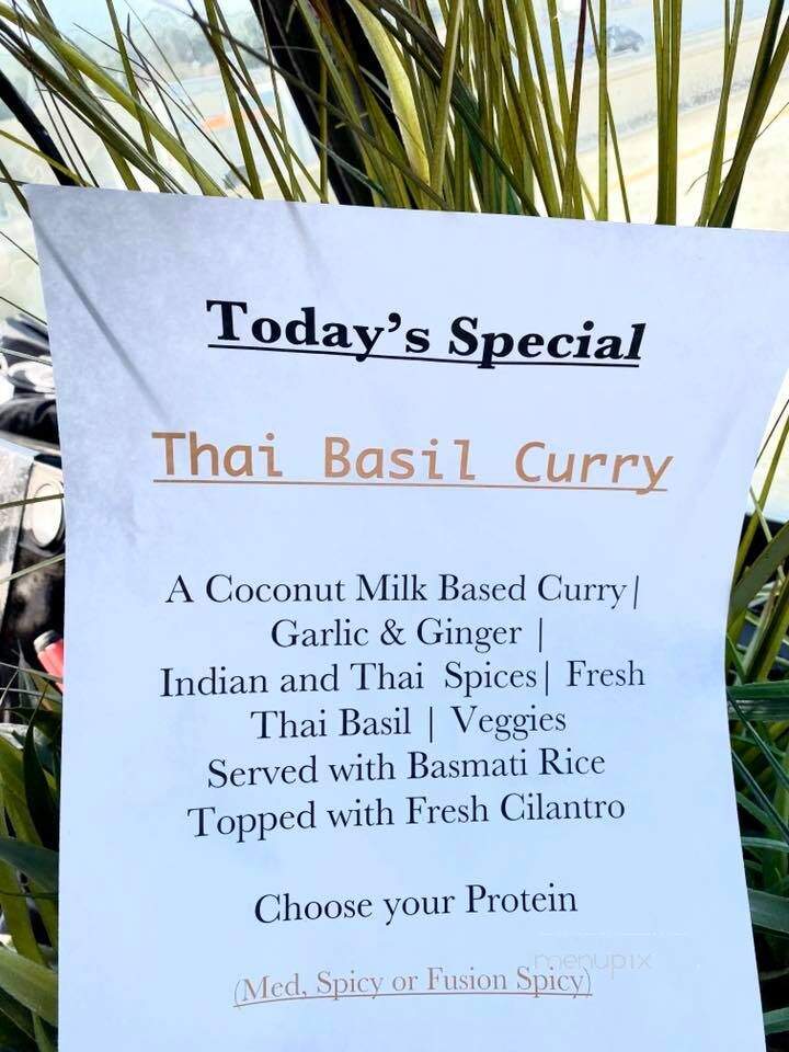 Fusion Food Truck - Jacksonville, FL menu_pic