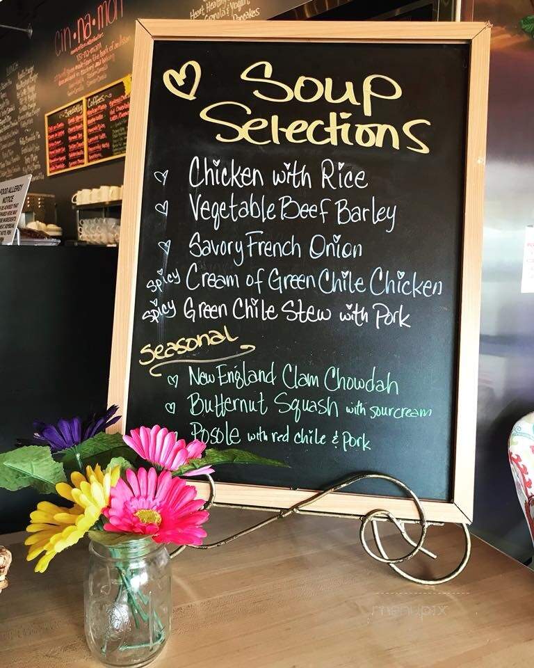 Cinnamon Sugar and Spice Cafe - Albuquerque, NM menu_pic