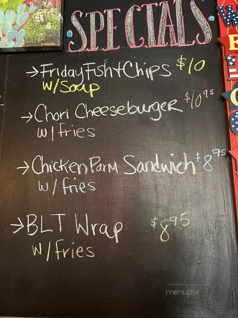 J & D's Pub and Pizza - Stafford, CT menu_pic