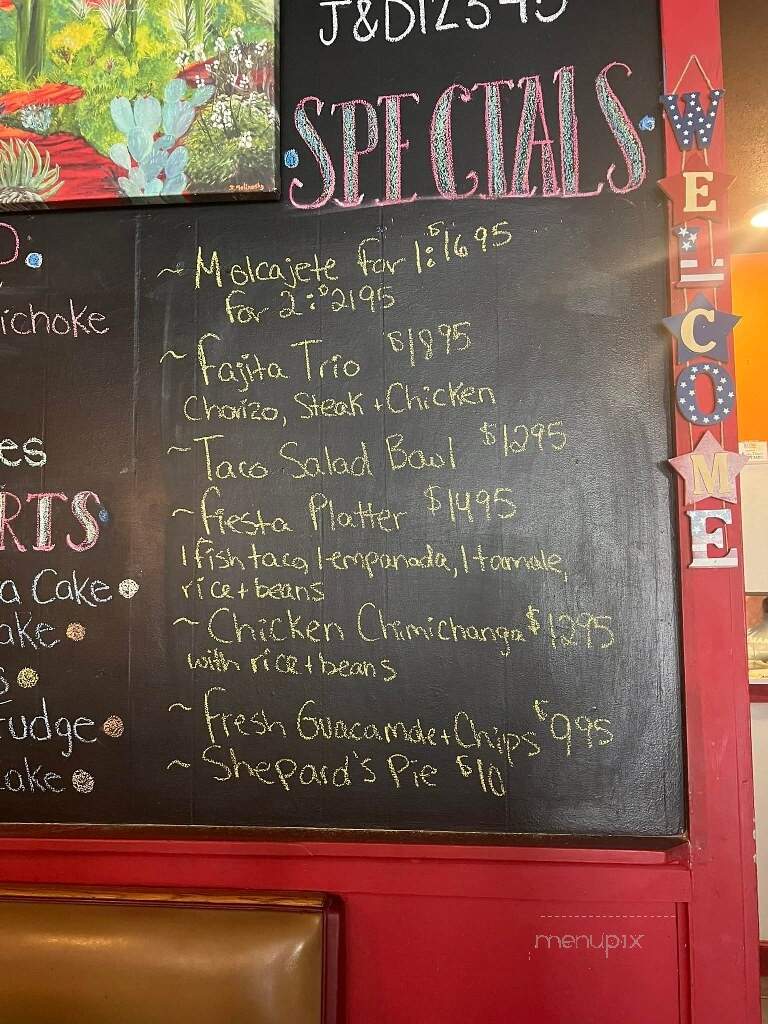 J & D's Pub and Pizza - Stafford, CT menu_pic
