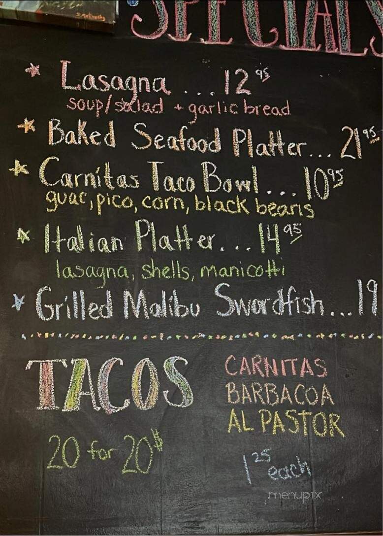 J & D's Pub and Pizza - Stafford, CT menu_pic