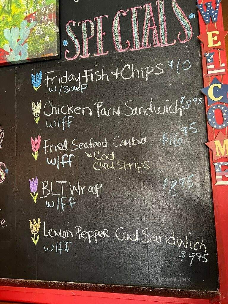 J & D's Pub and Pizza - Stafford, CT menu_pic
