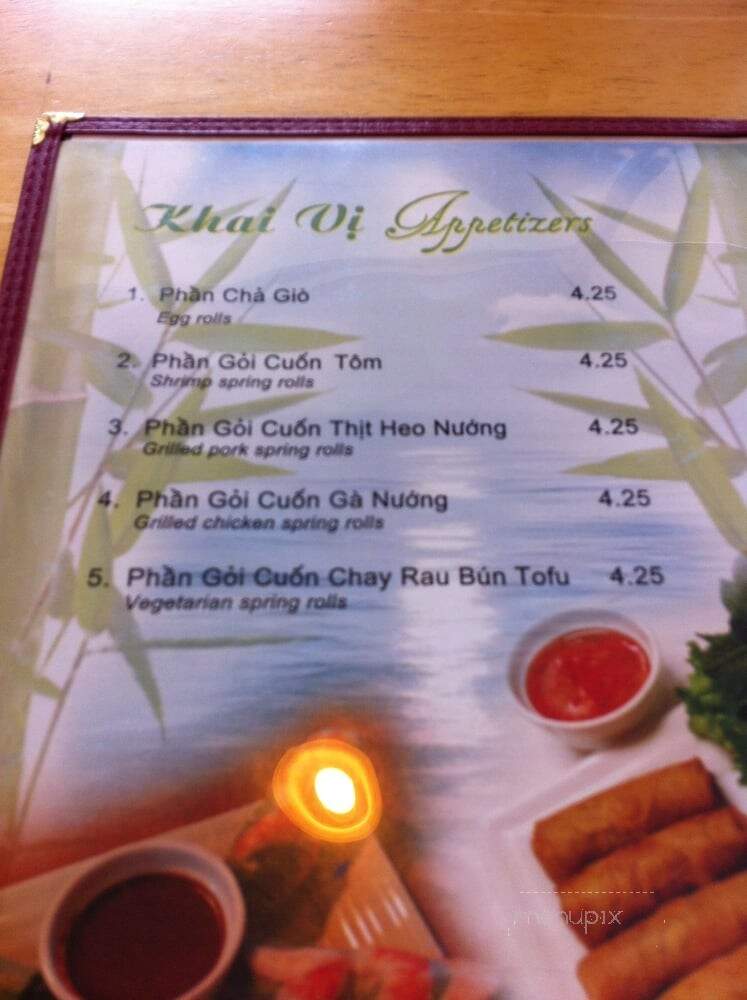 Pho Lucky Noodle House - Marina, CA menu_pic