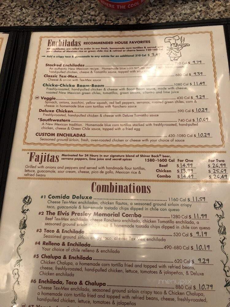 Chuy's Mexican Food - Birmingham, AL menu_pic