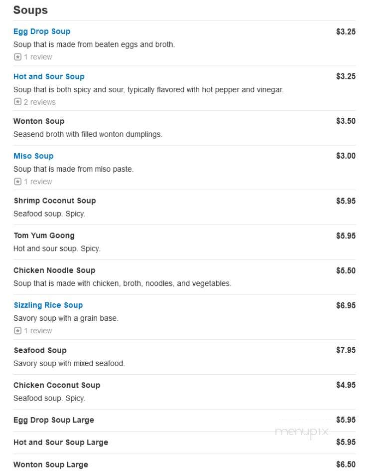 Suki Sushi Asian Cuisine - Loganville, GA menu_pic