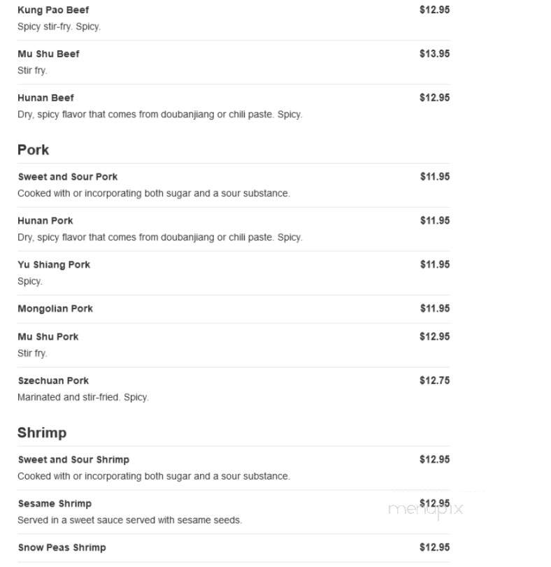Suki Sushi Asian Cuisine - Loganville, GA menu_pic
