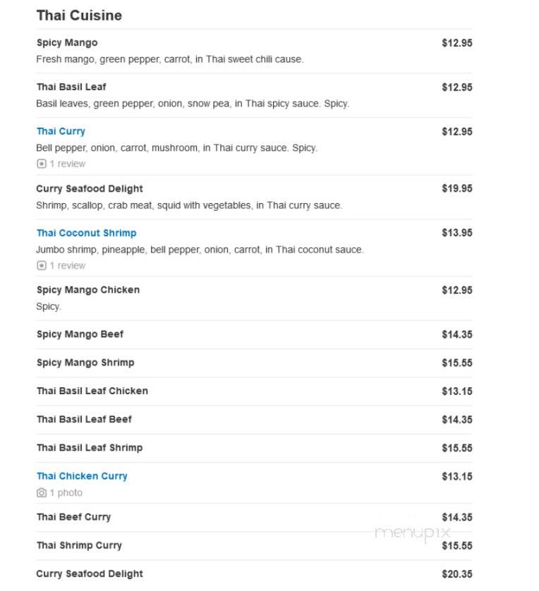 Suki Sushi Asian Cuisine - Loganville, GA menu_pic