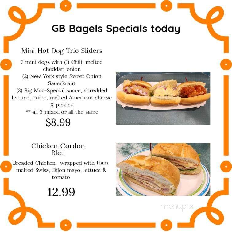 Great Barrington Bagel Co Incorporated - Great Barrington, MA menu_pic