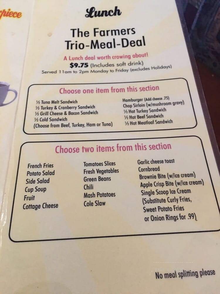 Perko's Cafe-Grill - Sacramento, CA menu_pic