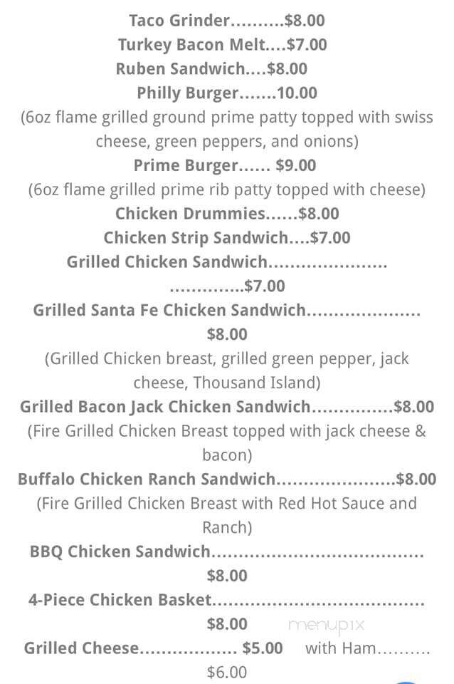 Thirsty's - Devils Lake, ND menu_pic