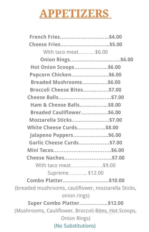 Thirsty's - Devils Lake, ND menu_pic