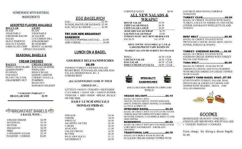 County Farm Bagels Co - Winfield, IL menu_pic