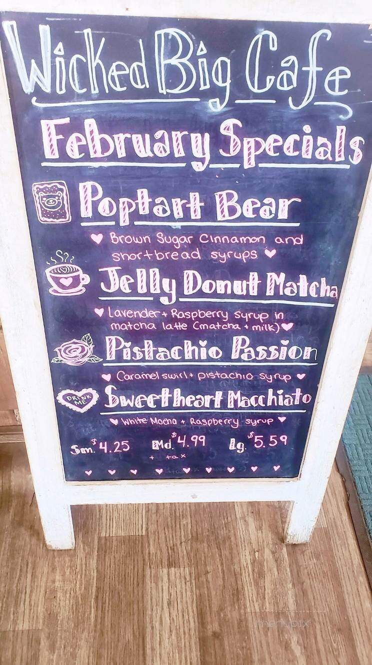 Wicked Big Cafe' - Haverhill, MA menu_pic