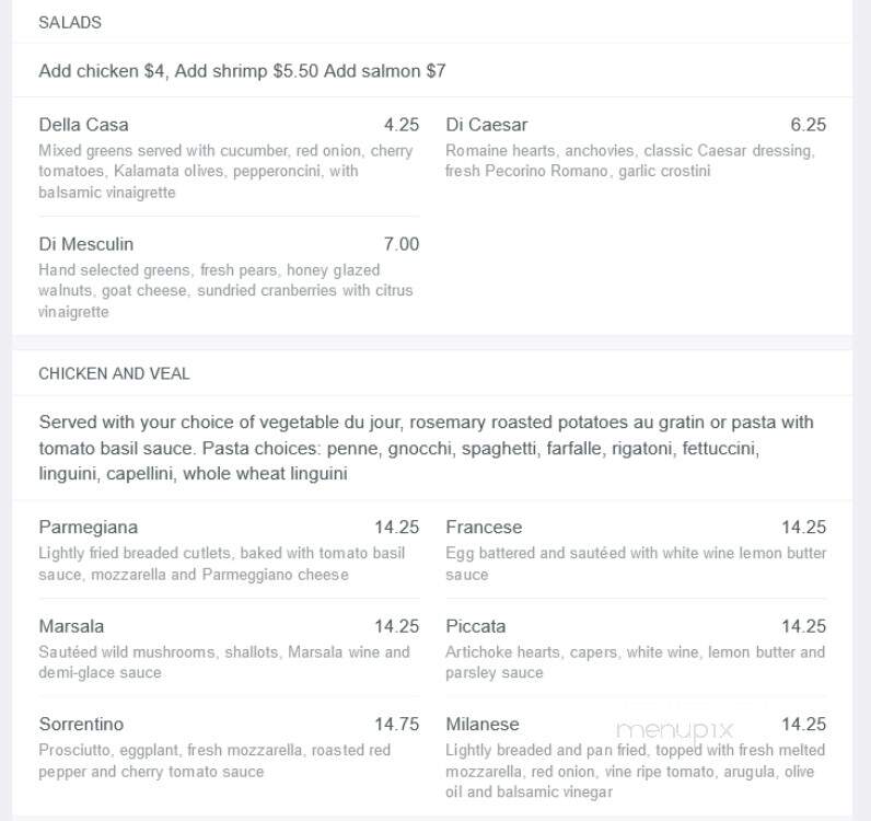 Daniel's On Main - Fuquay Varina, NC menu_pic