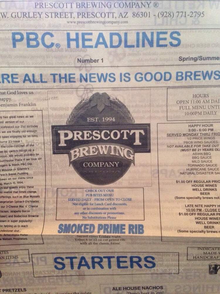 Prescott Brewing Co - Prescott, AZ
