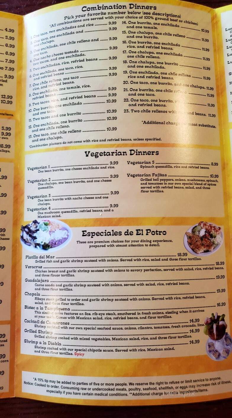 El Potro Mexican Restaurant - Winter Park, FL