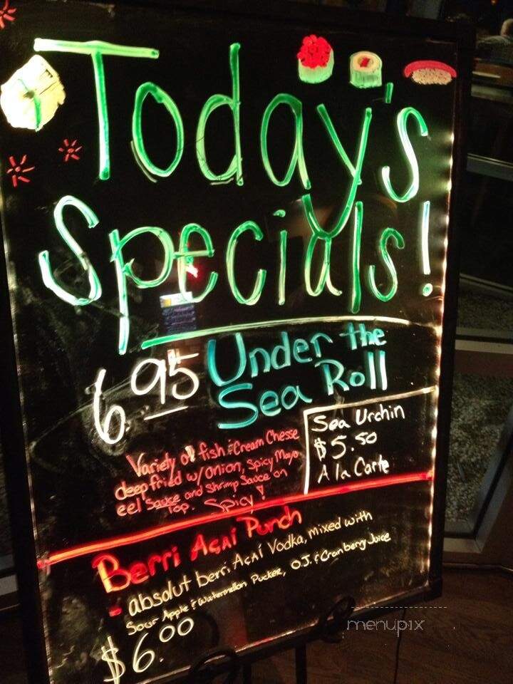 Yamato Japanese Steakhouse - St Augustine, FL menu_pic