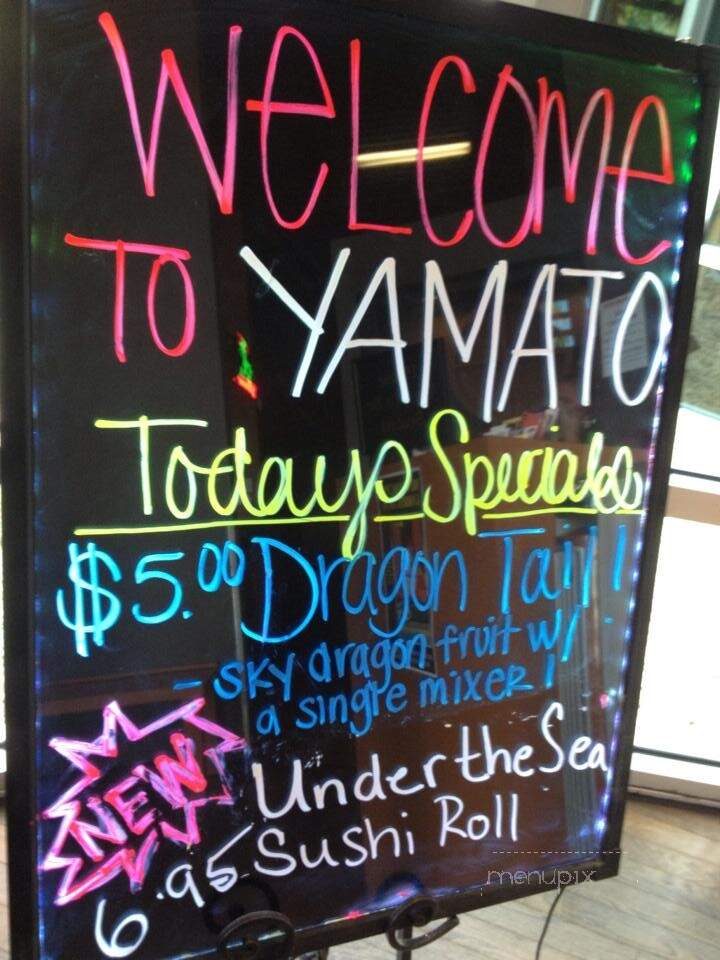 Yamato Japanese Steakhouse - St Augustine, FL menu_pic