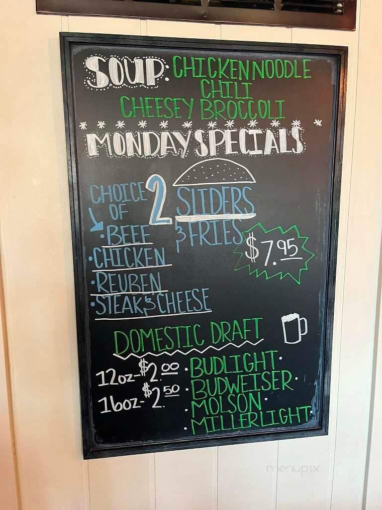 La Croix's Riverside Pub - St Clair, MI menu_pic