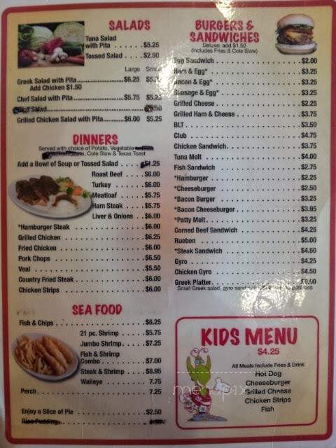 Ramsey's Coney Island - Wyandotte, MI menu_pic