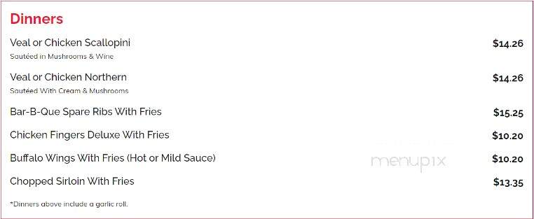 Franco's Restaurants - Windsor, ON menu_pic