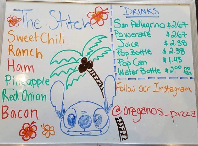 Oregano's Pizza - Victoria, BC menu_pic