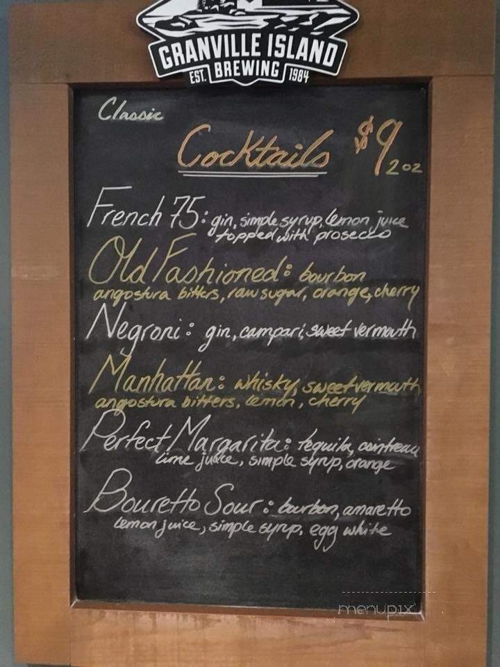 Giovannis Ristorante - Qualicum Beach, BC menu_pic