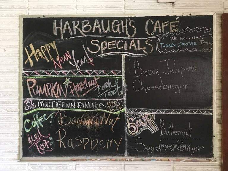 Harbaugh's Cafe' - Carbondale, IL menu_pic