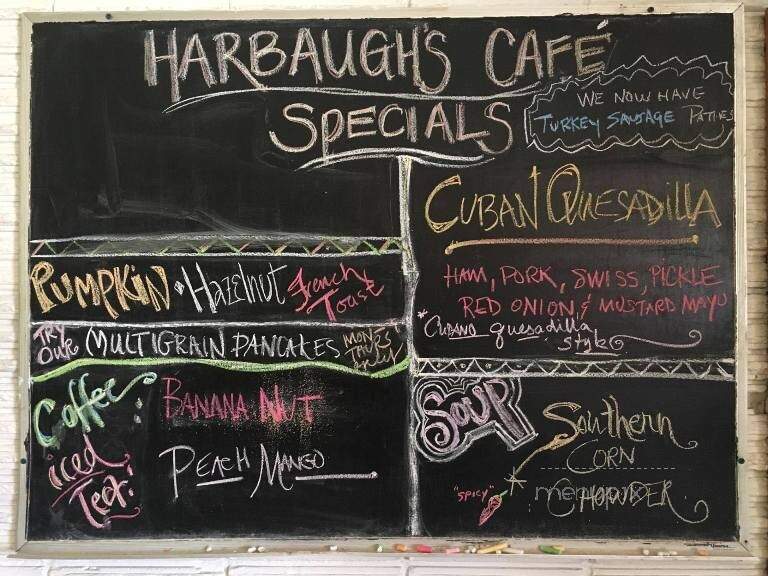 Harbaugh's Cafe' - Carbondale, IL menu_pic