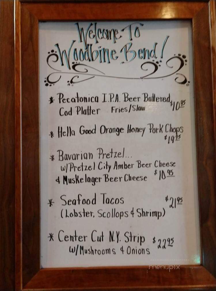 Woodbine Bend Championship Glf - Stockton, IL menu_pic