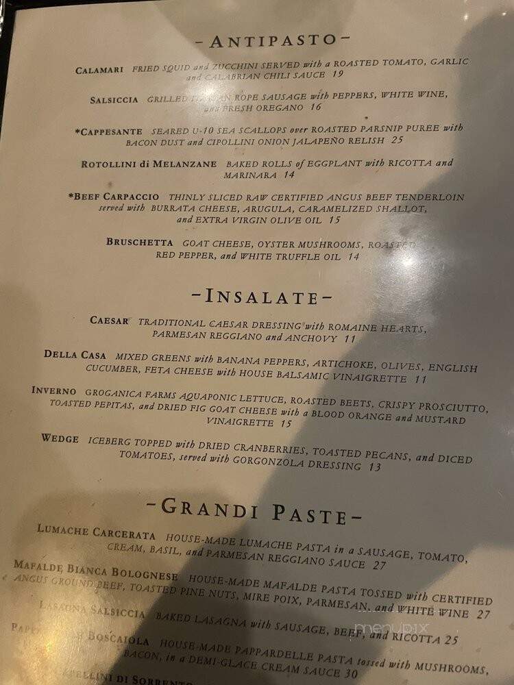 Volare Italian Restaurant - Louisville, KY menu_pic