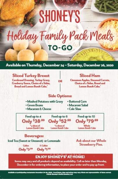 Shoney's - Gretna, LA menu_pic