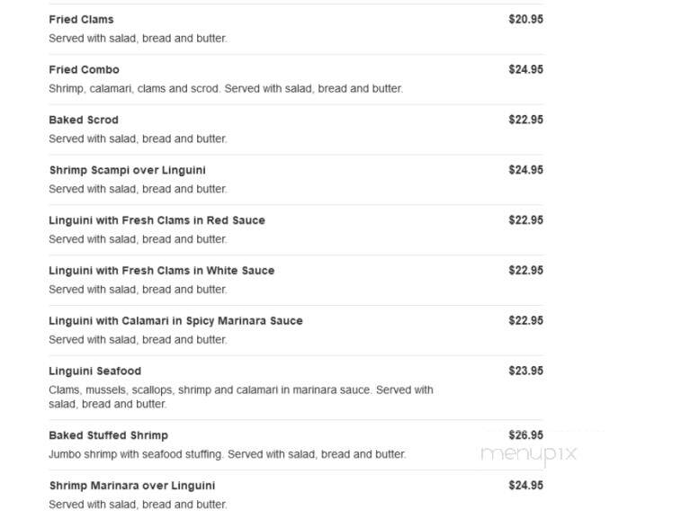 John's Pizzeria & Restaurant - Chicopee, MA menu_pic