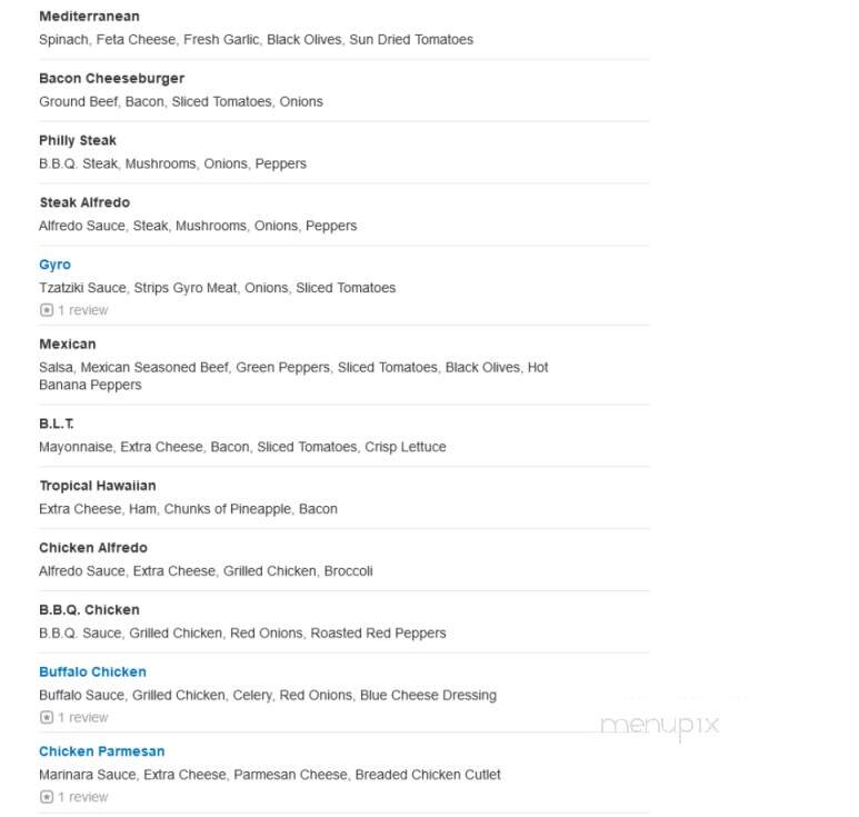 North Attleboro House Of Pizza - North Attleboro, MA menu_pic