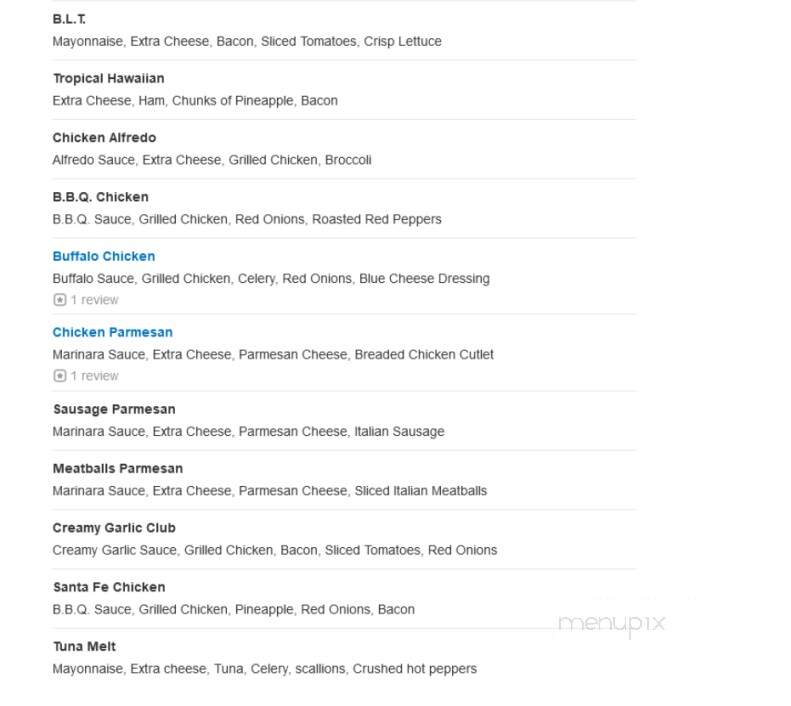 North Attleboro House Of Pizza - North Attleboro, MA menu_pic