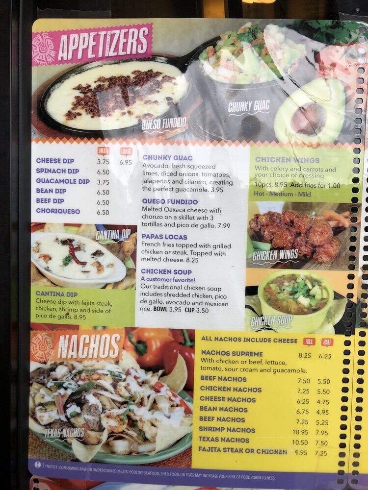 Monterrey Mexican Restaurant - Jonesboro, GA menu_pic