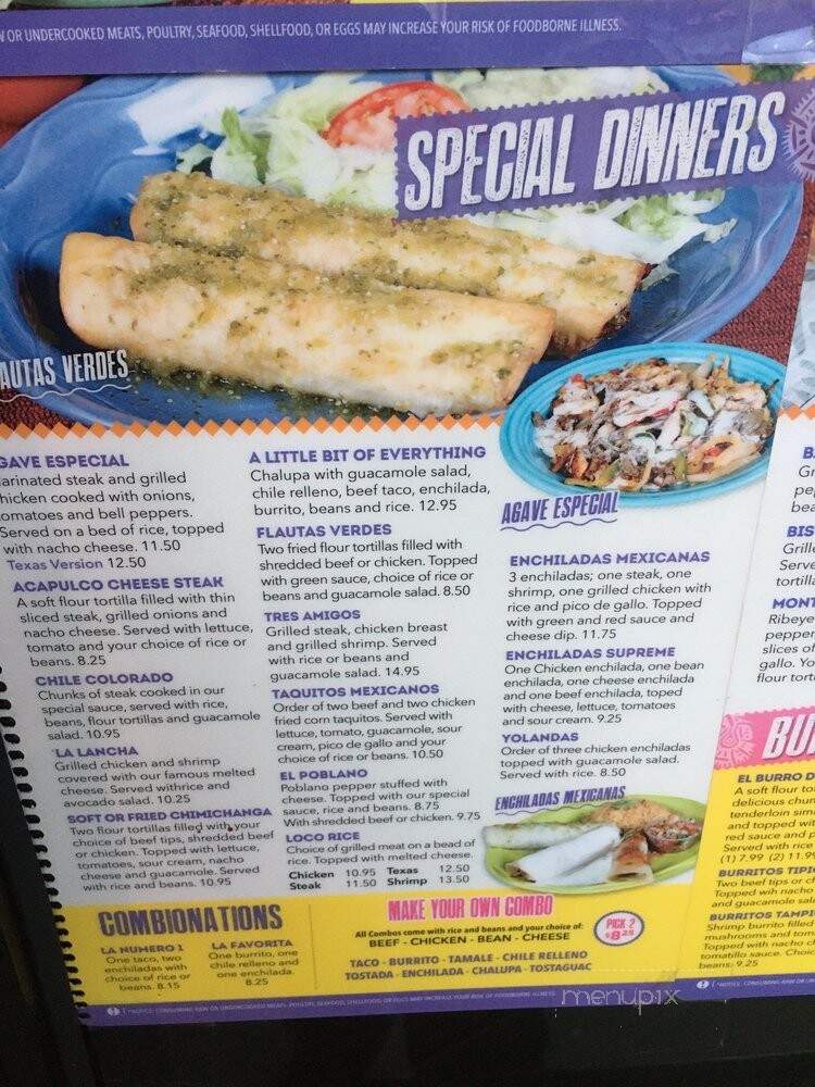 Monterrey Mexican Restaurant - Jonesboro, GA menu_pic