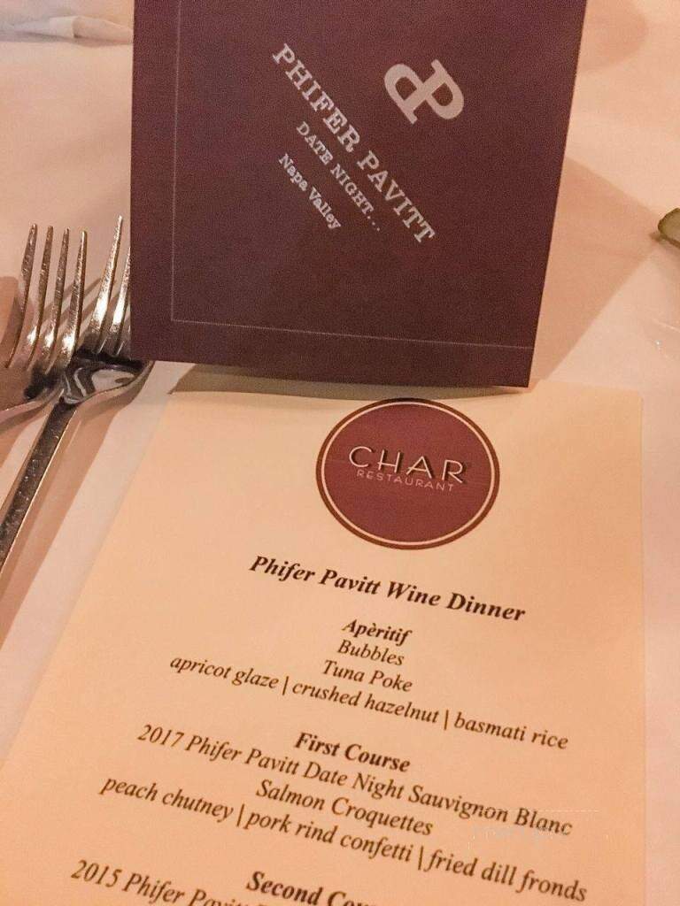 Char - Jackson, MS menu_pic