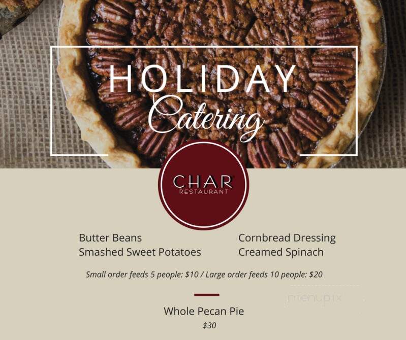 Char - Jackson, MS menu_pic