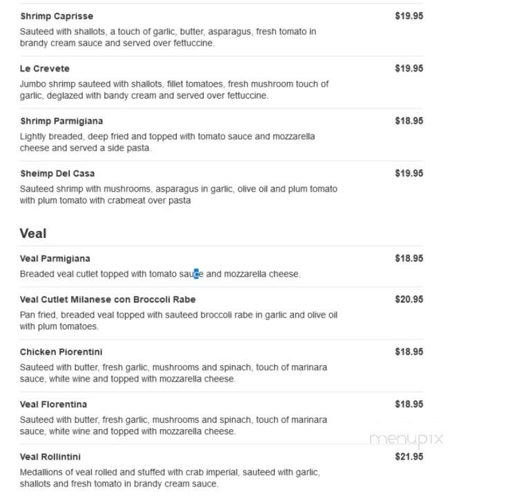 Jo Ann's Pizza & Restaurant II - Mays Landing, NJ menu_pic