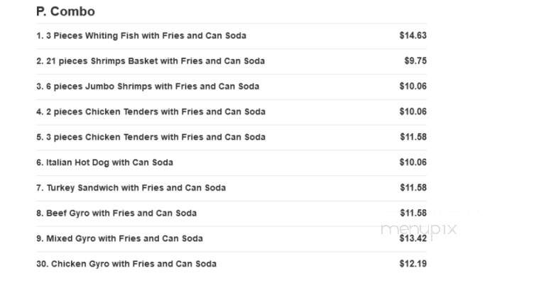 Jersey Fried Chicken - Vauxhall, NJ menu_pic