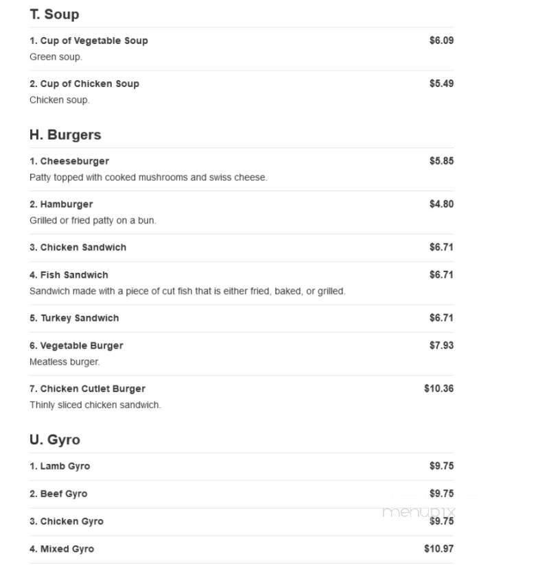 Jersey Fried Chicken - Vauxhall, NJ menu_pic