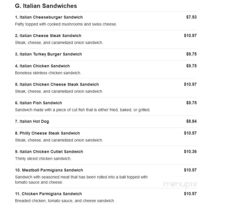Jersey Fried Chicken - Vauxhall, NJ menu_pic