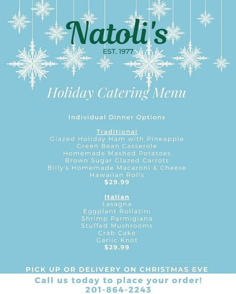 Natoli's Pizzeria - Secaucus, NJ menu_pic