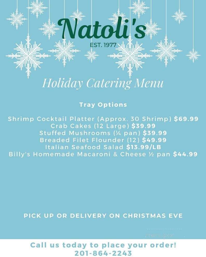 Natoli's Pizzeria - Secaucus, NJ menu_pic