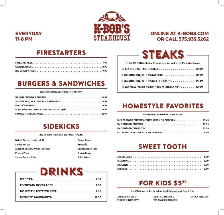 K-Bob's Steakhouse - Clovis, NM