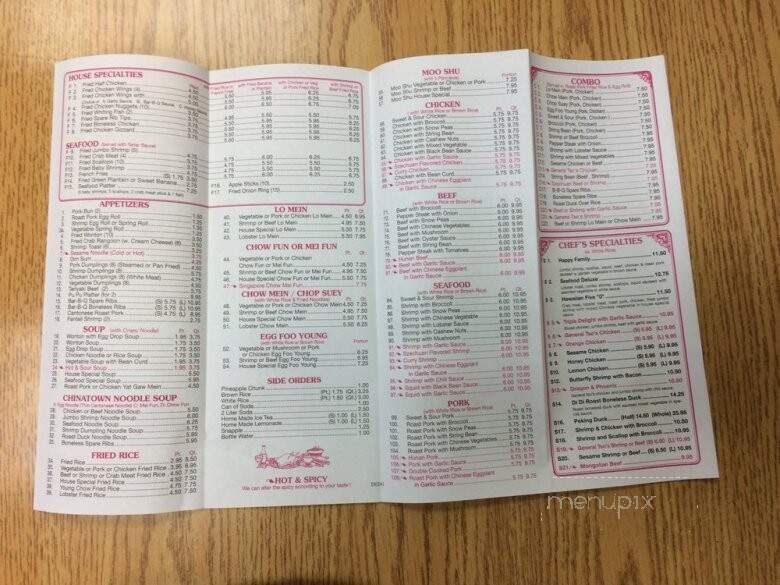 Didi Chinese Restaurant - Brooklyn, NY menu_pic