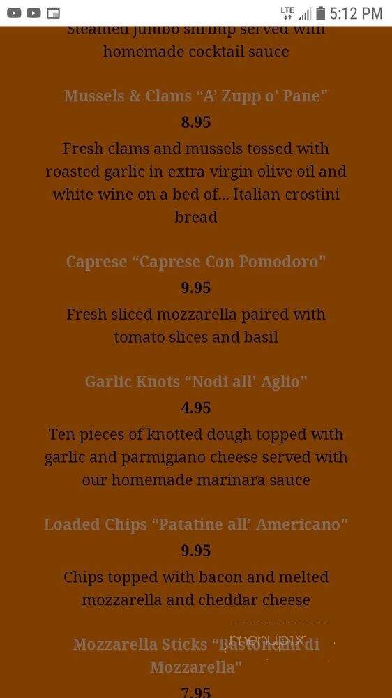 Logan's Roadhouse - Fayetteville, NC menu_pic
